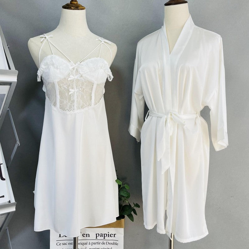 Chemise de nuit 2 pièces