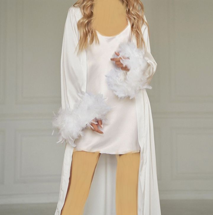 Chemise de nuit 2 pièces