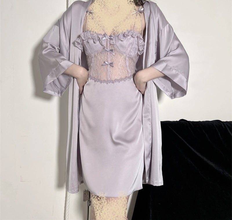 Chemise de nuit 2 pièces