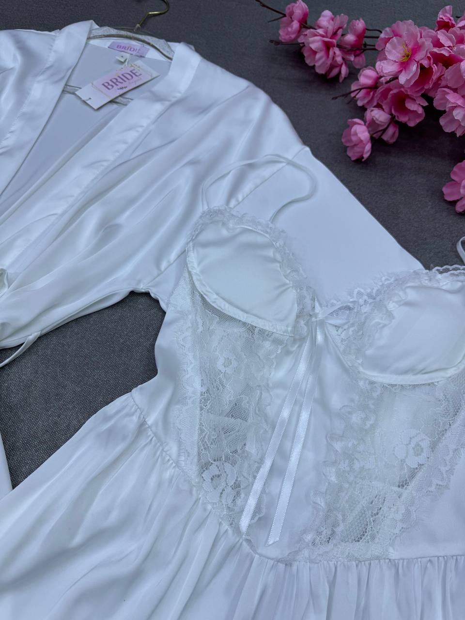 Q.Chemise de nuit 2 pièces
