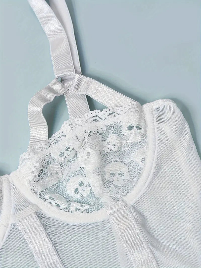 sous vêtements blanche pour femme