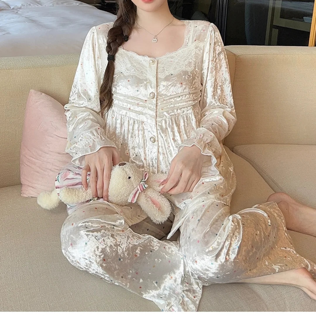 Pyjama en velours