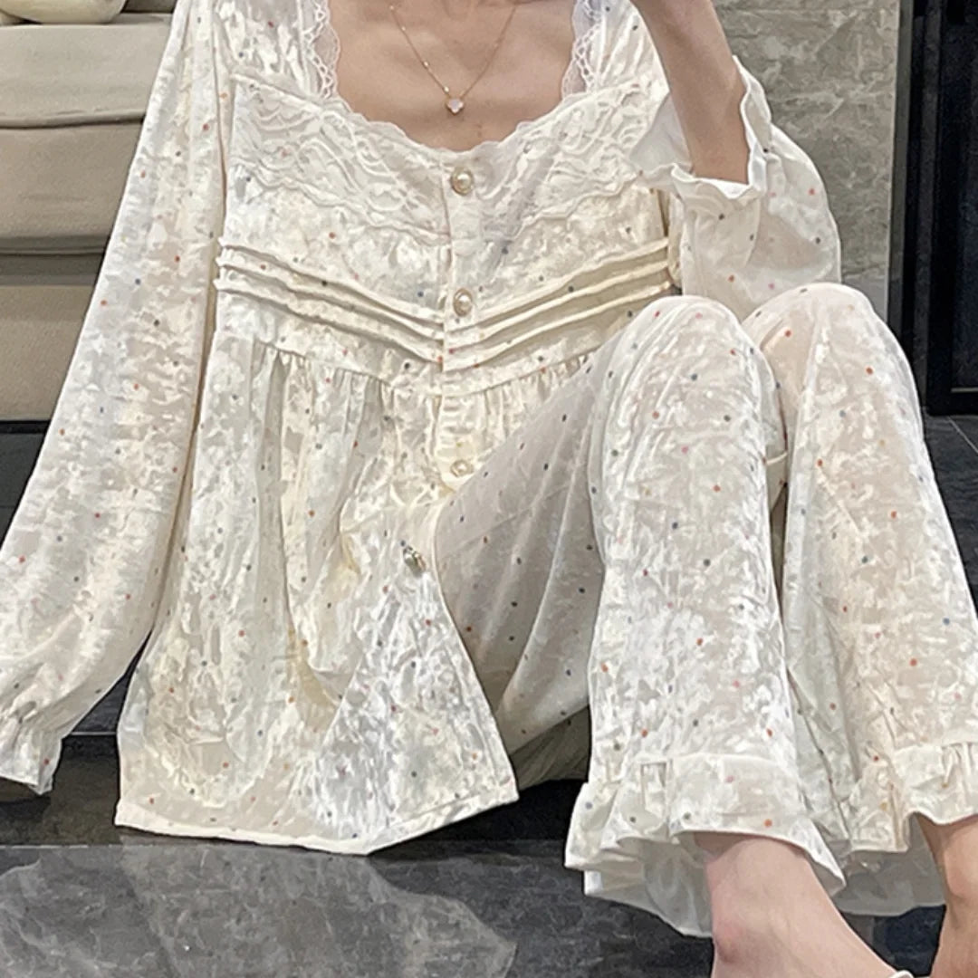 Pyjama en velours