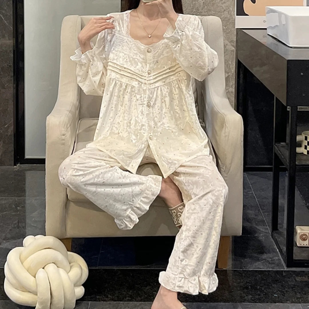 Pyjama en velours