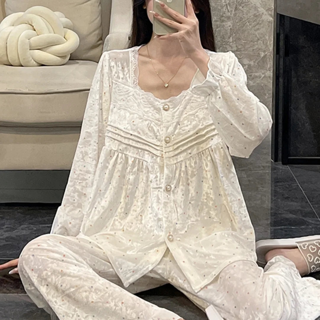 Pyjama en velours
