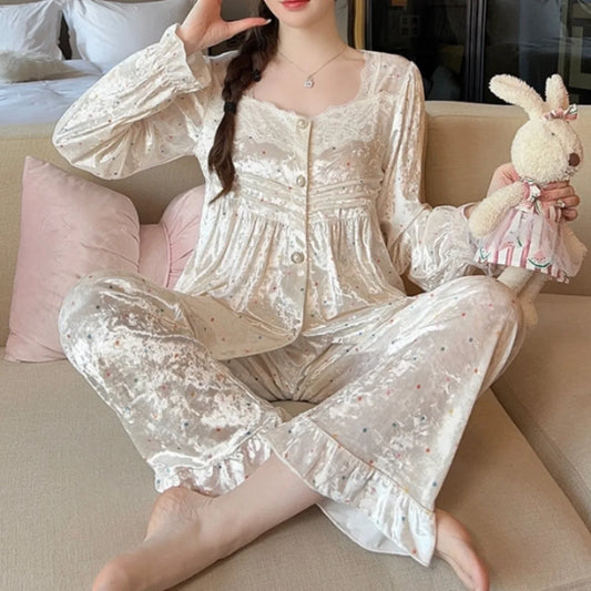 Pyjama en velours